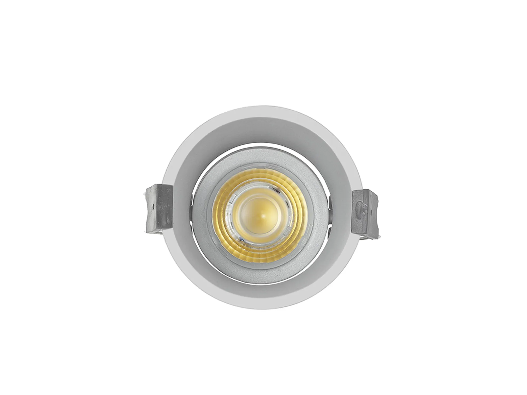 Bania A 9 Powered by Tridonic  9W 2700K 770lm 24° CRI>90 LED Engine, 250mA Silver Adjustable Recessed Spotlight, IP20 DM201664  Dlux Bania A 9